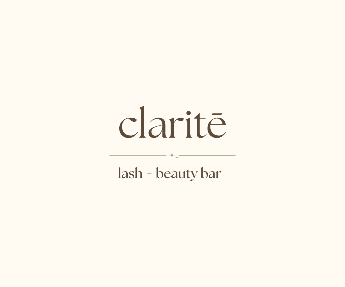 claritē lash + beauty bar logo