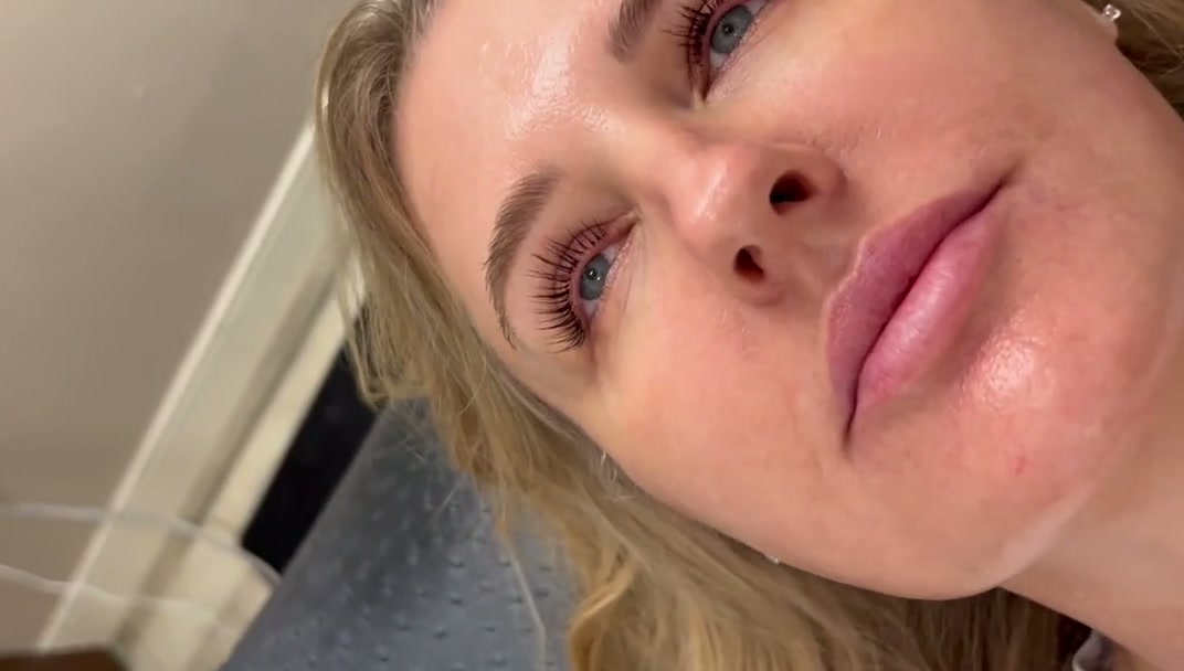Korean lash lift result